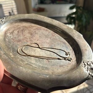 Vintage 1/20 12K Gold Filled Double Strand Snake Chain Bracelet